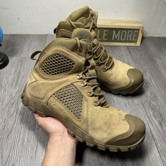 Men's Bates Coyote Shock FX Mid Cut Tactical Boot Size 11 Tan E07013